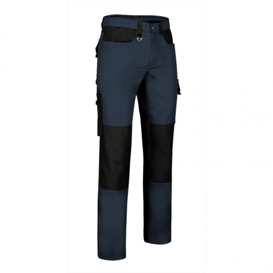 Pantalon de travail multi-poches bicolore